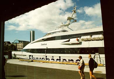 De vliegboot naar Denemarken